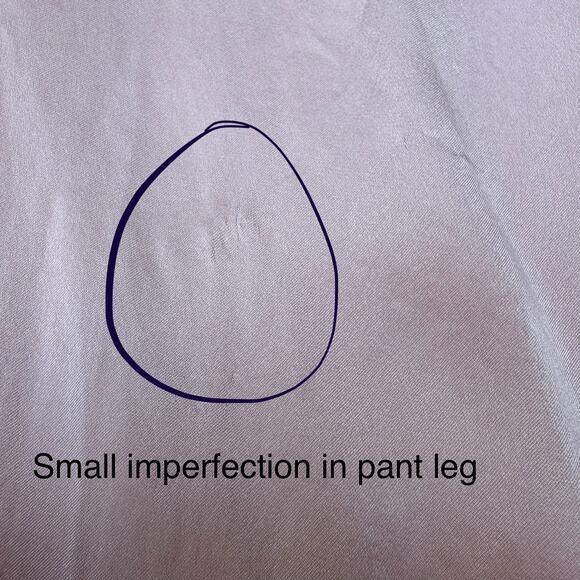 SilkSilky Pajama Set Sz Sm 2 Piece Button Up Pants Pastel Pink 200% Silk Luxury - Picture 14 of 16